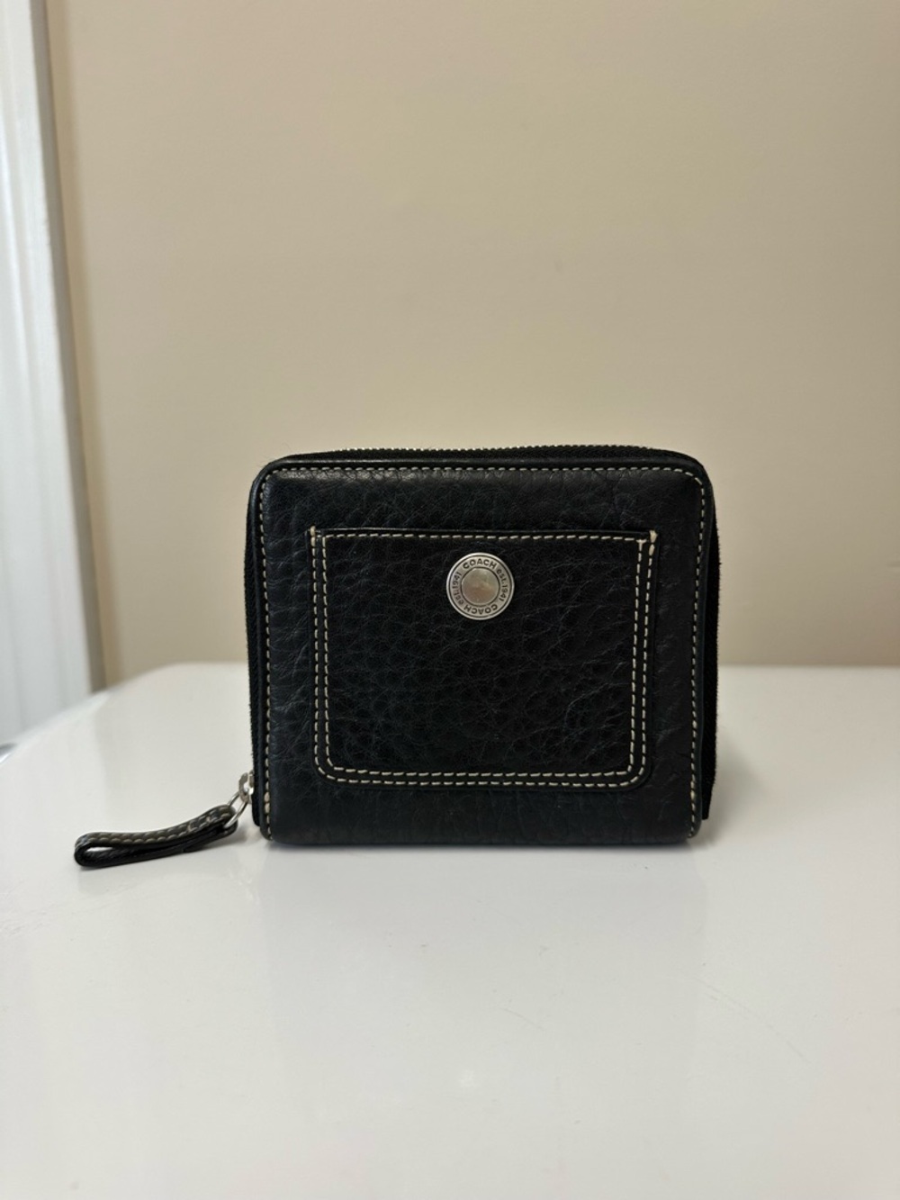 Coach Vintage Chelsea Leather Zip-Around Wallet